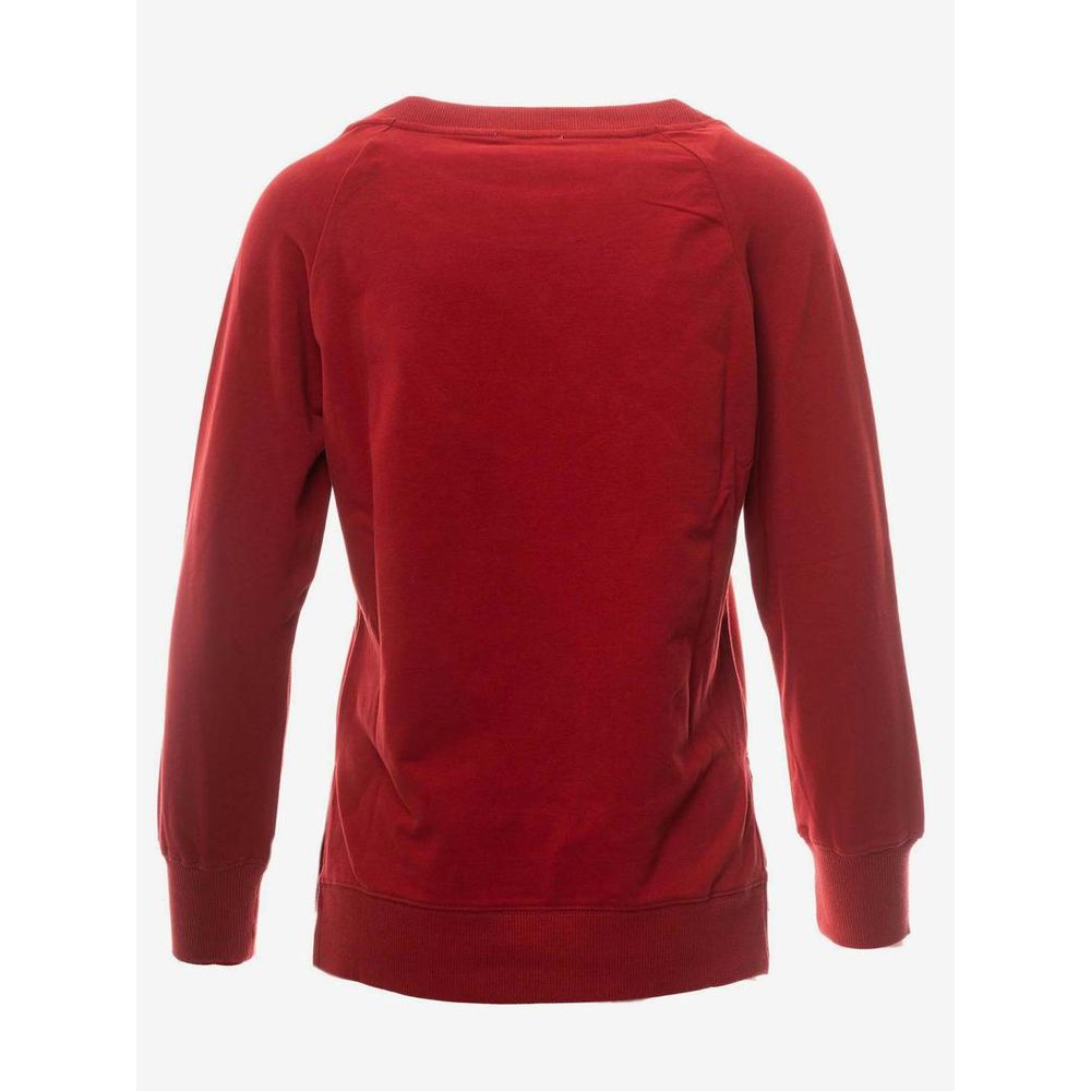 Rdeča bombažna jopa