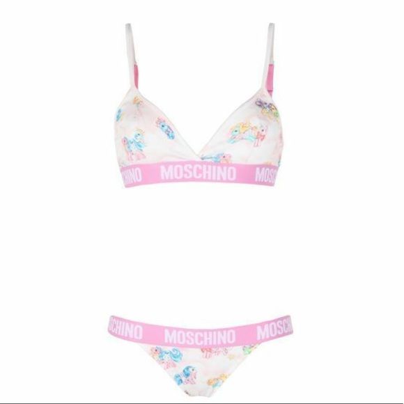 Komplet spalnih oblačil Moschino Chic My Little Pony