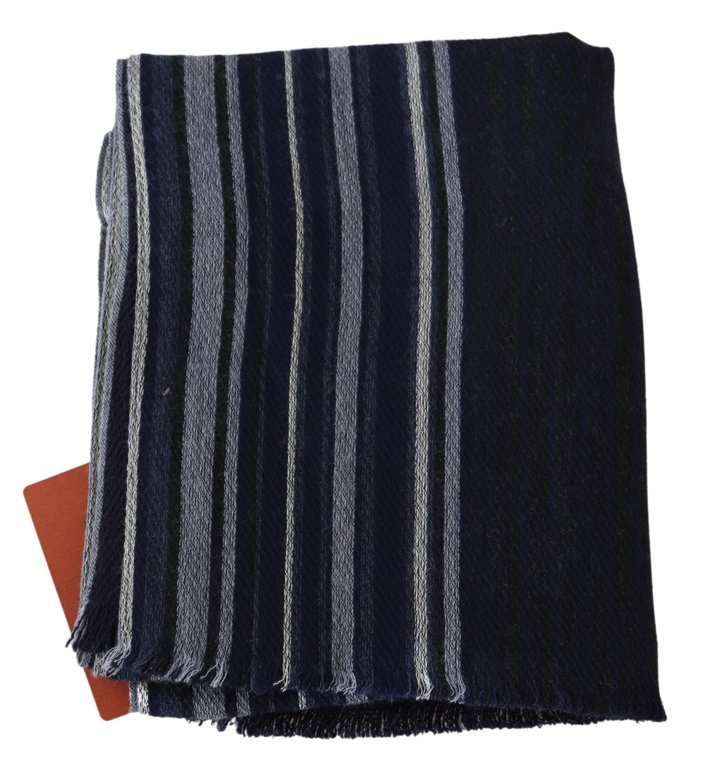 Missoni Chic Večbarvni črtasti šal iz volne in svile