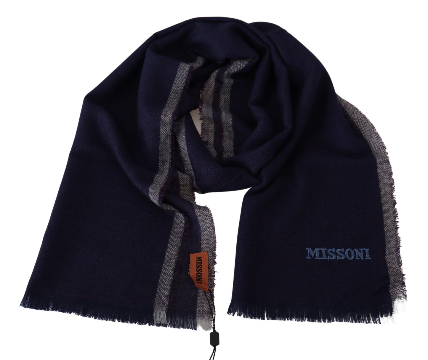 Volneni šal Missoni Authentic s črtastim vzorcem
