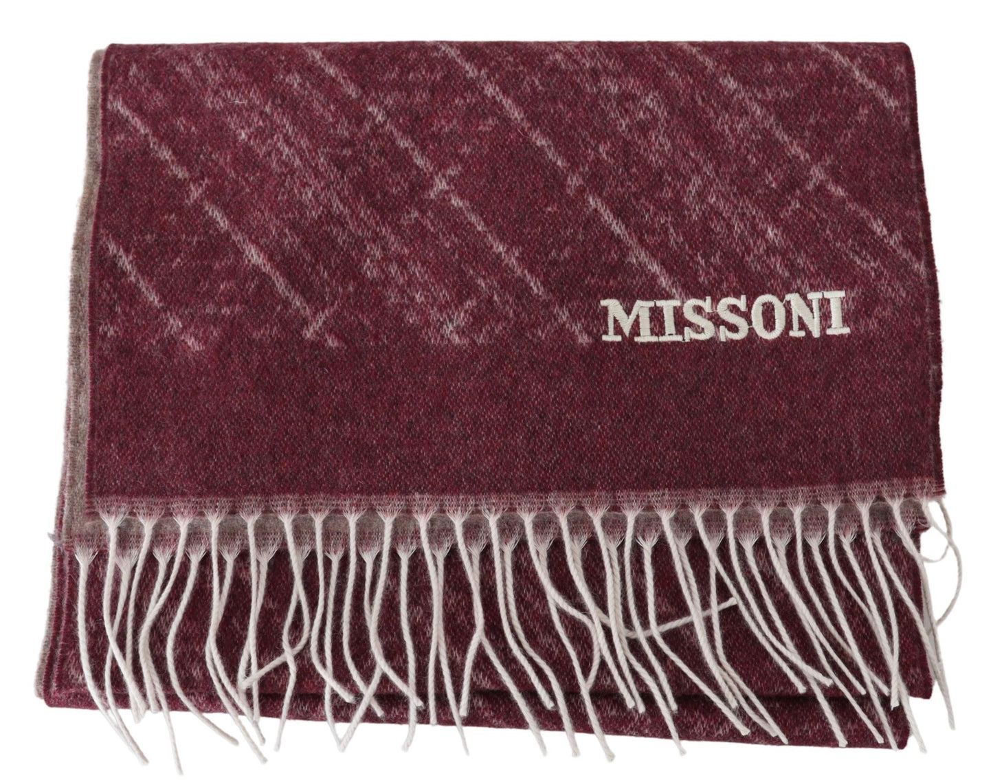 Missoni Elegantni šal iz kašmirja z obrobami