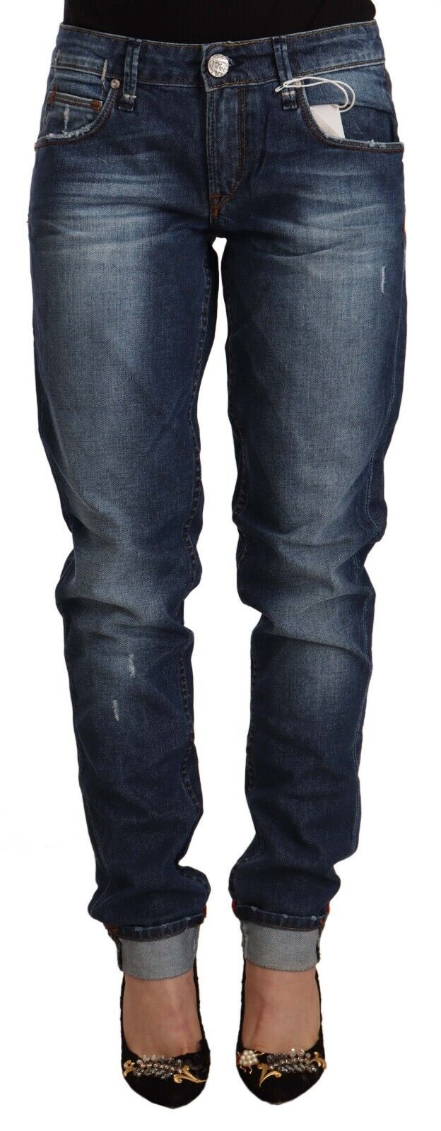 Acht Chic Skinny Fit Denim iz bombažne Blend