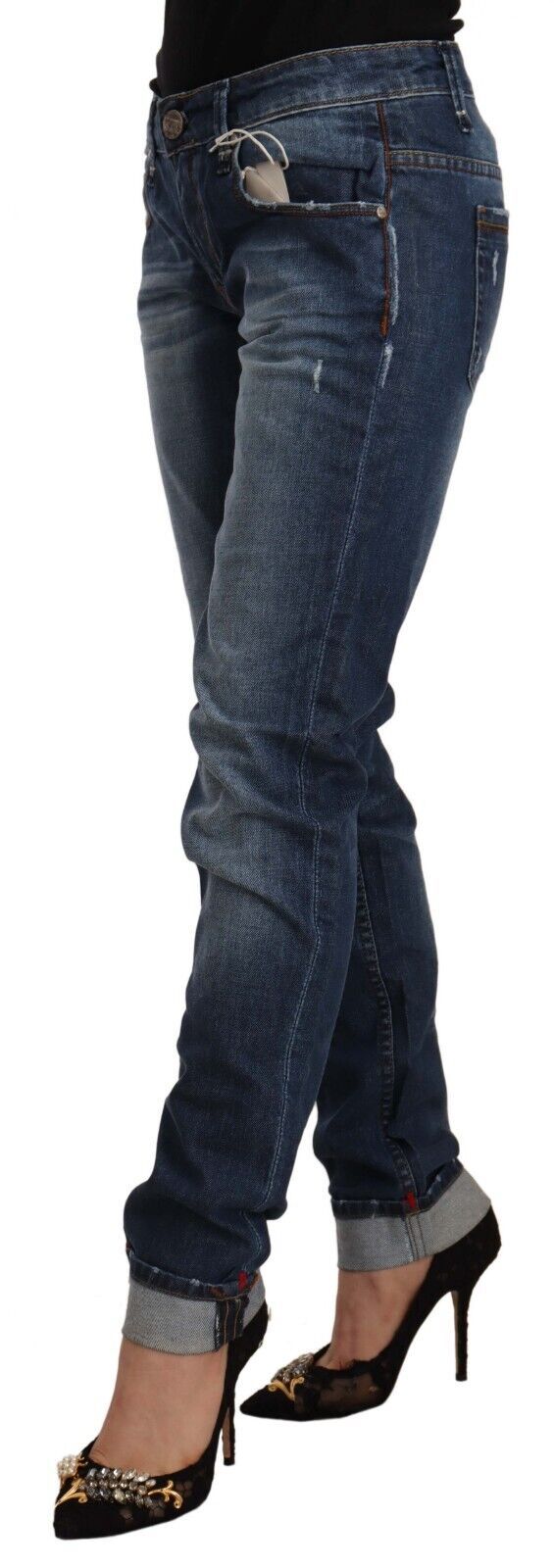 Acht Chic Skinny Fit Denim iz bombažne Blend