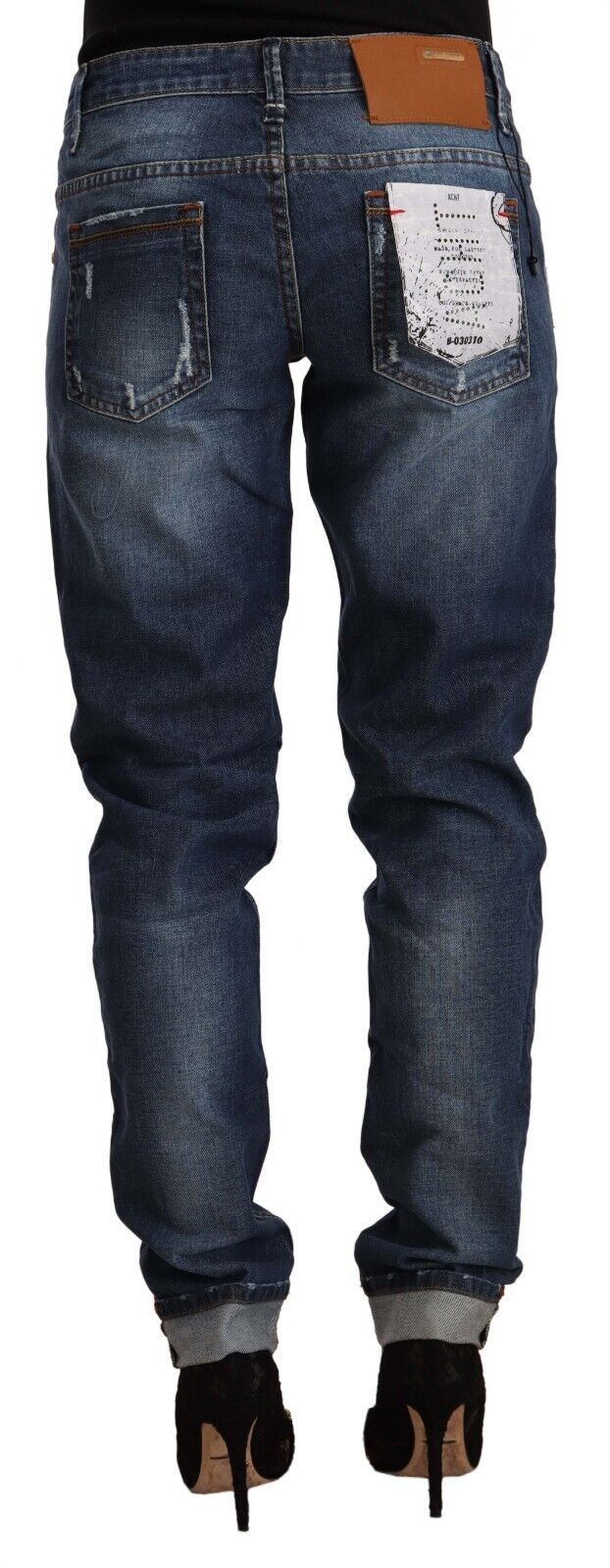 Acht Chic Skinny Fit Denim iz bombažne Blend