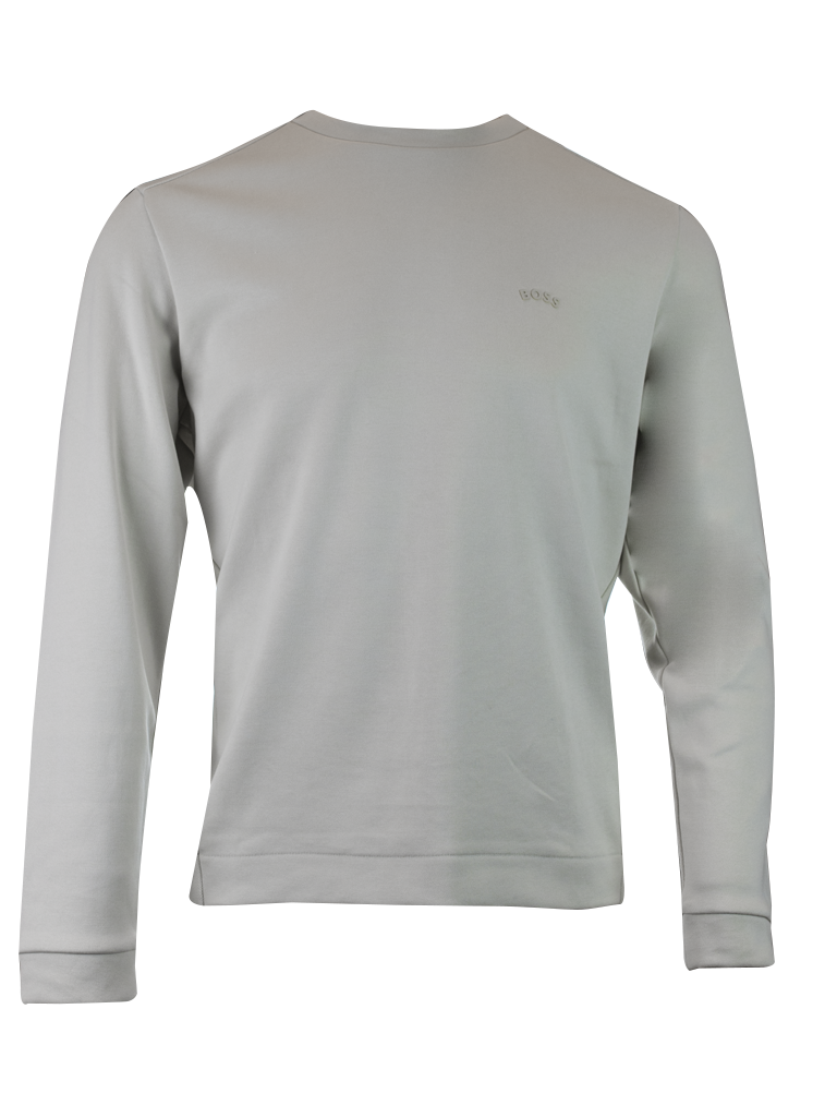Hugo Boss Elegantna bež bombažna majica