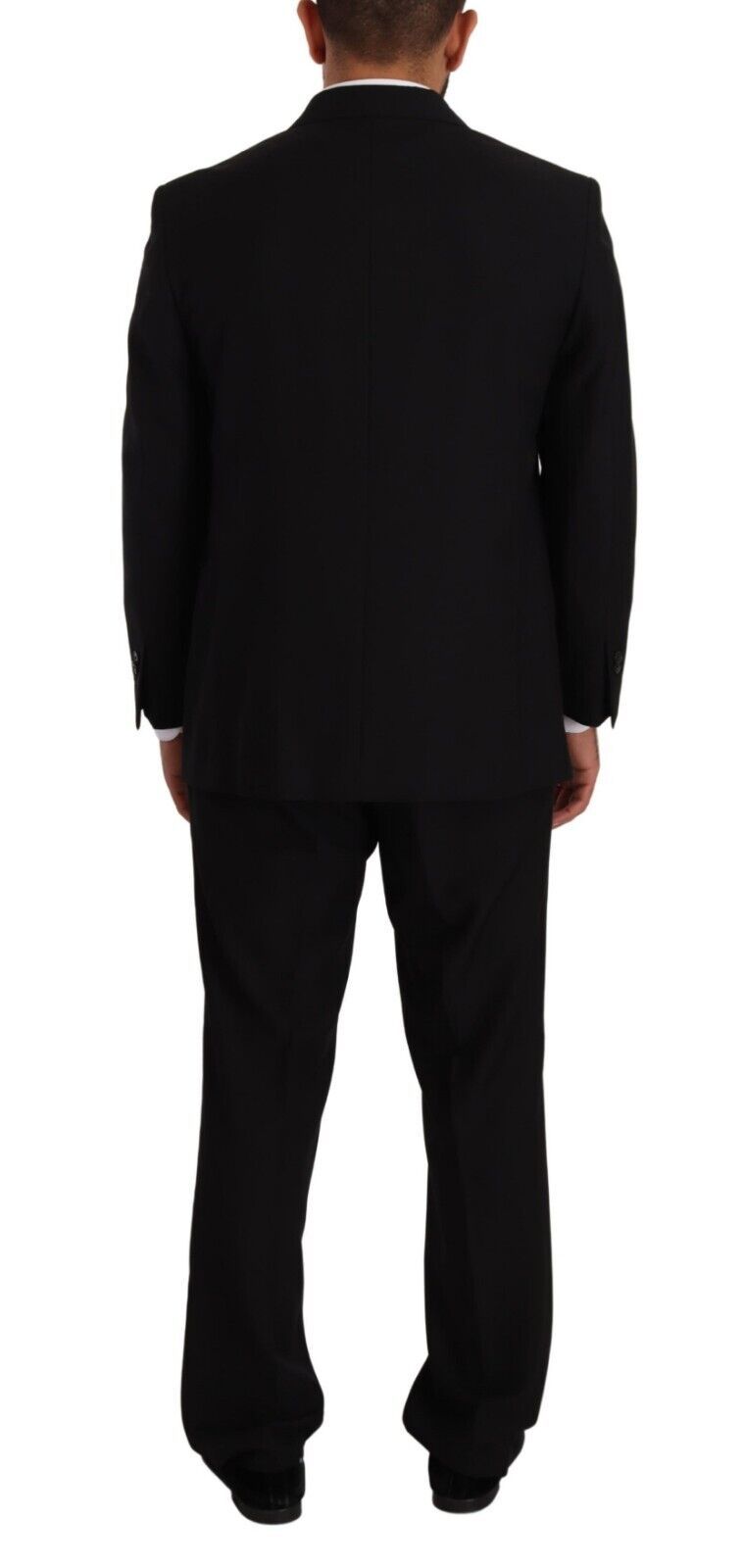 Domenico Tagliente Elegantna dvodelna črna obleka