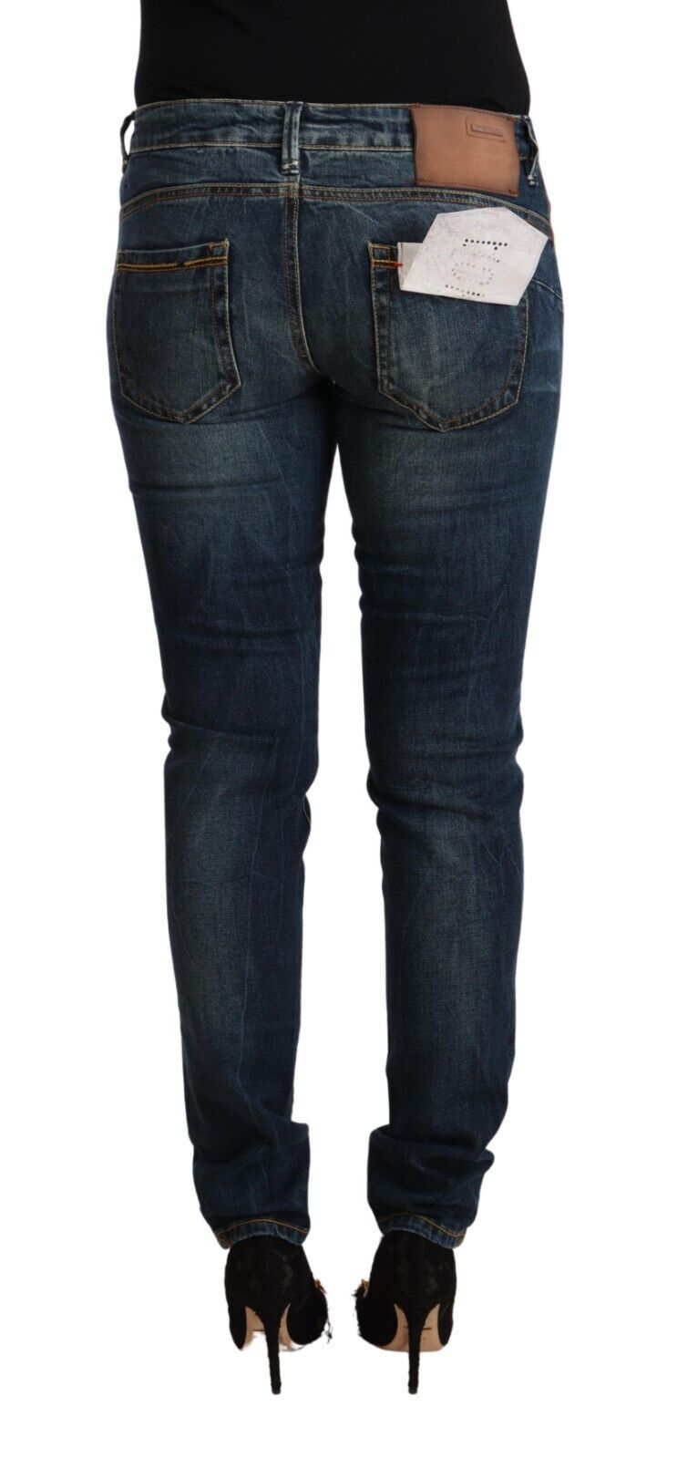 Acht Elegantne kavbojke Slim Fit z nizkim pasom