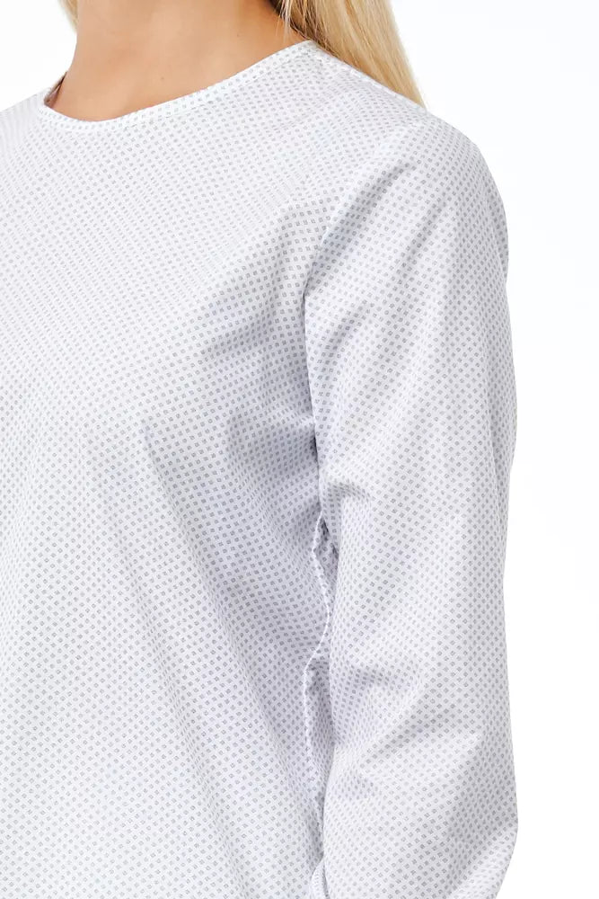 Bagutta White Cotton Women Shirt