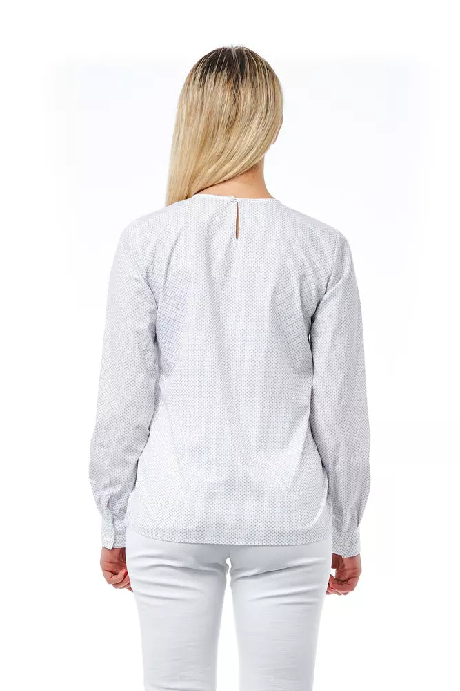 Bagutta White Cotton Women Shirt