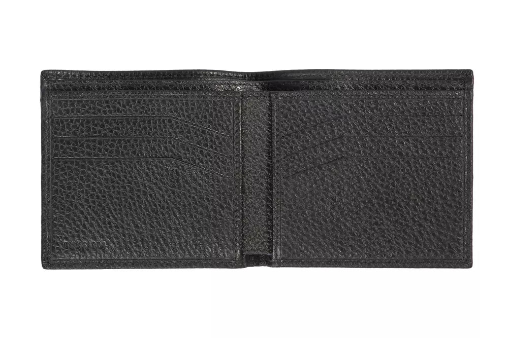 Trussardi Black Leather Men Denarnica