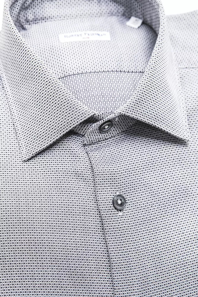 Robert Friedman Beige Cotton Mens Shirt