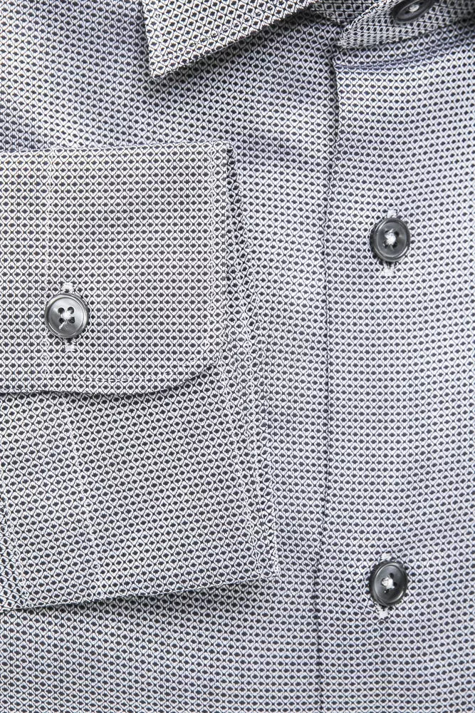 Robert Friedman Beige Cotton Mens Shirt