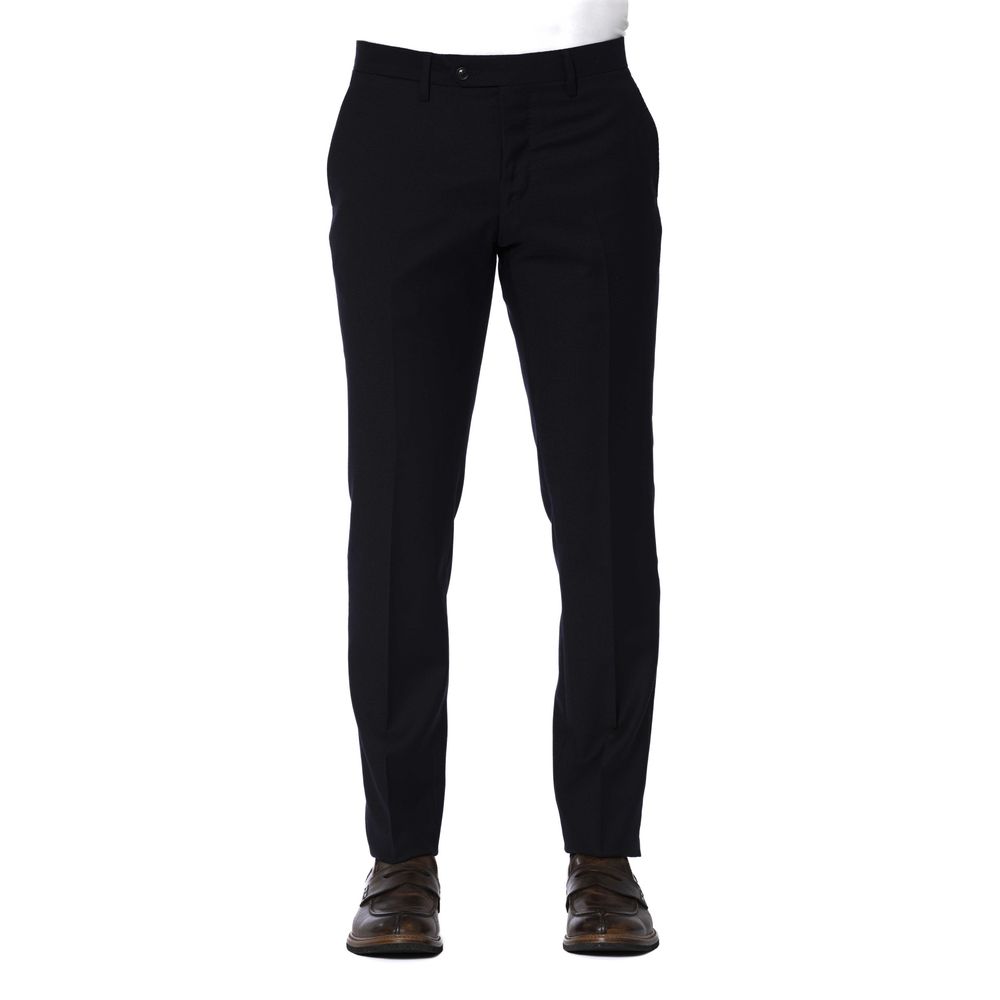 Trussardi Blue Wool Men's Trouser