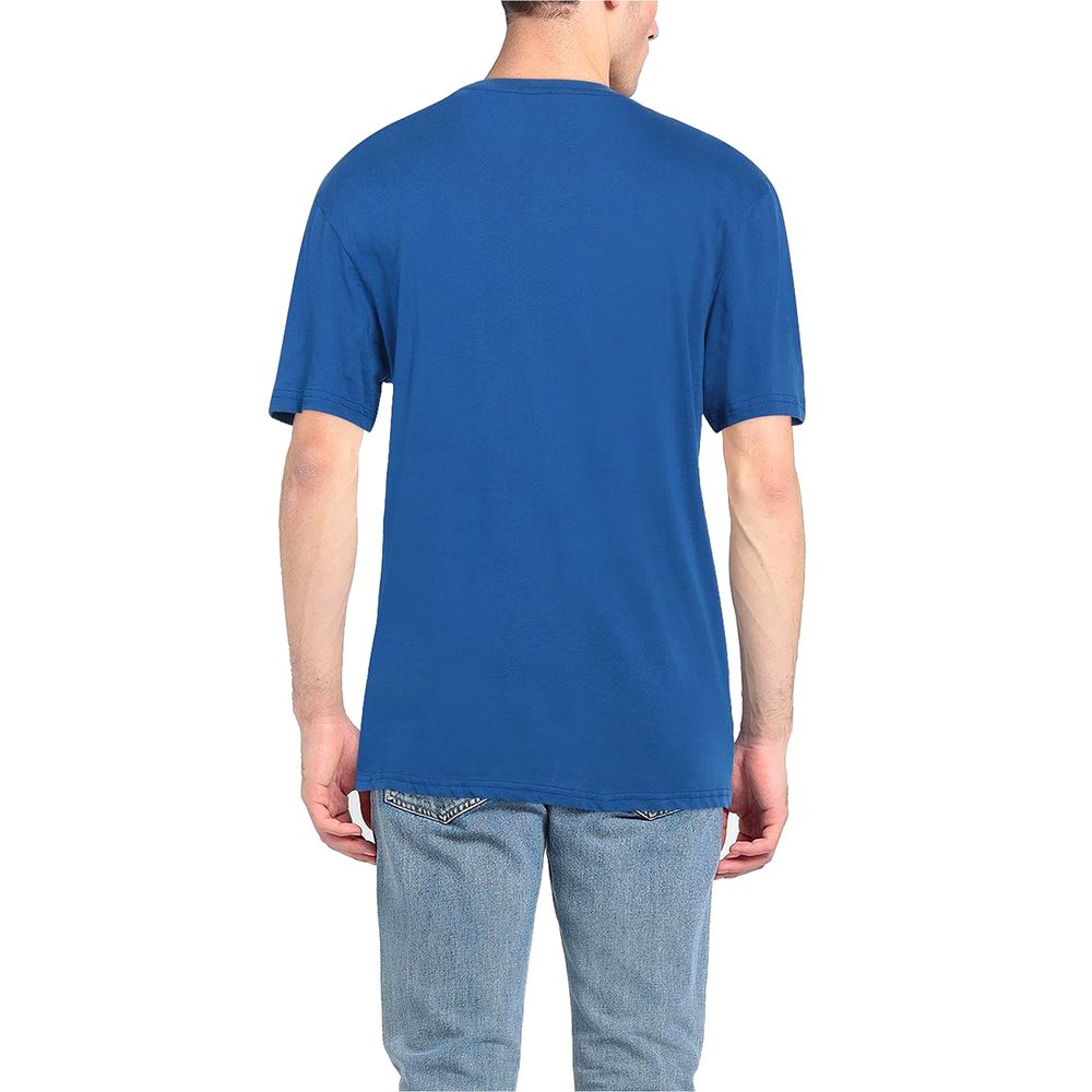 North Sails Light Blue Cotton Men T-Shirt