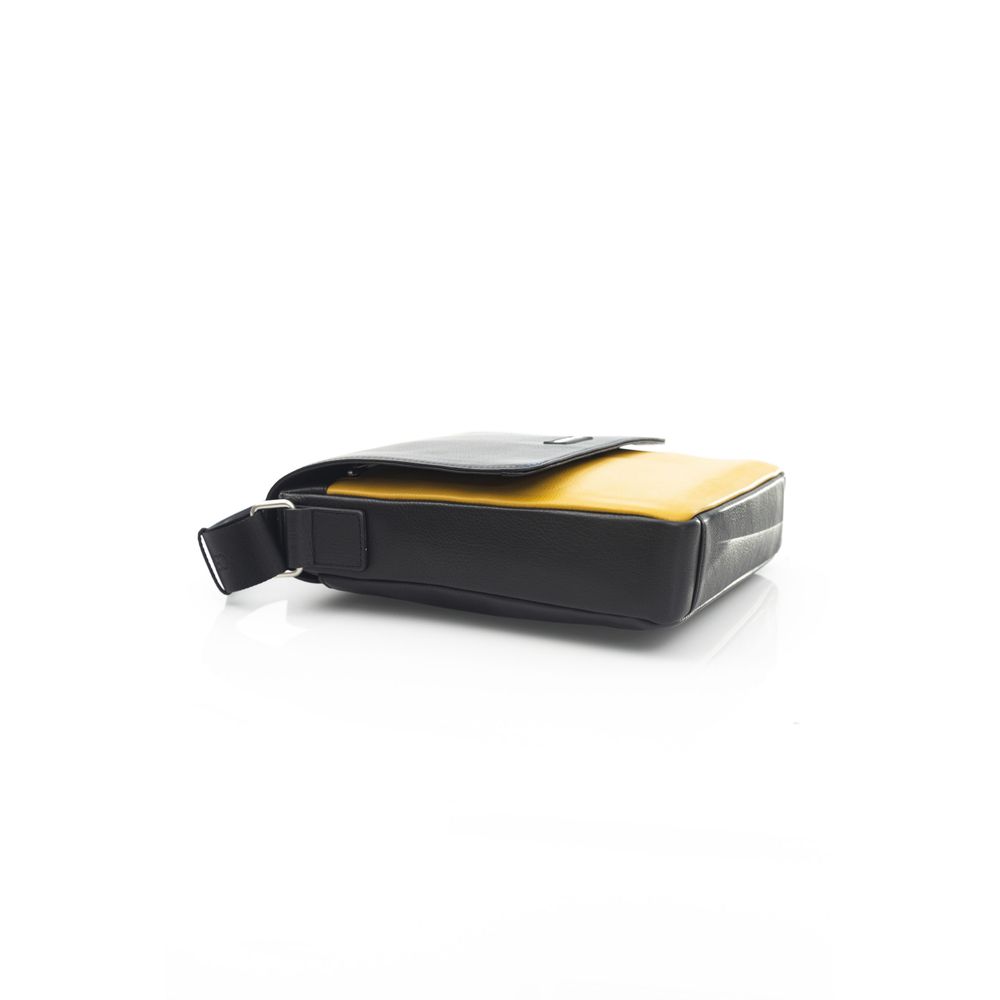 Cerruti 1881 Yellow Leather Women Crossbody Bag