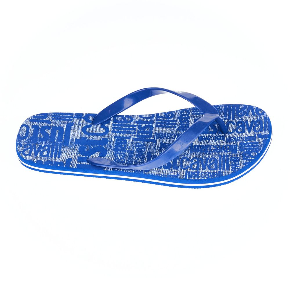 Just Cavalli Light Blue EVA Men's Sandal