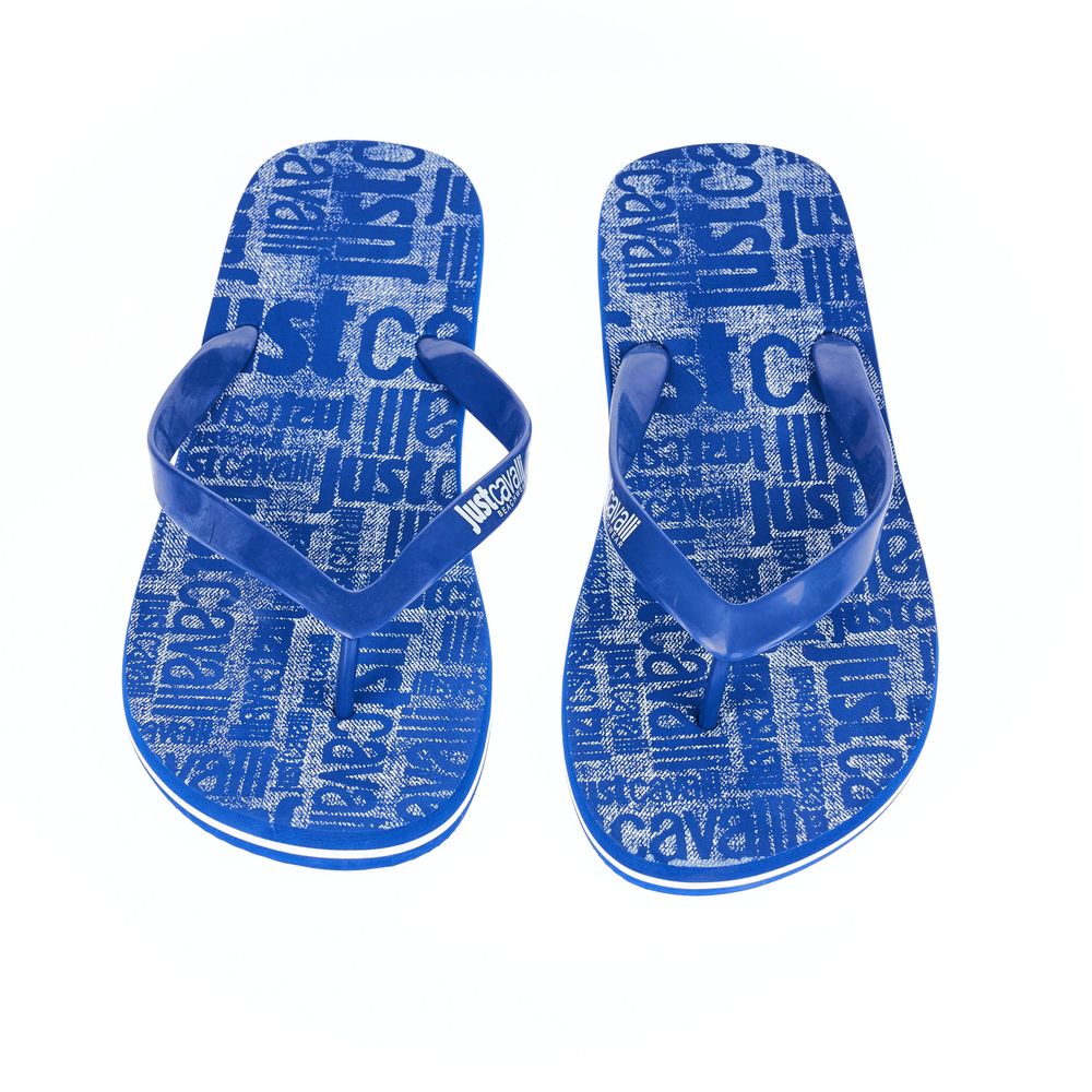 Just Cavalli Light Blue EVA Men's Sandal
