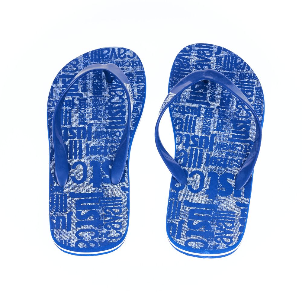 Just Cavalli Light Blue EVA Men's Sandal