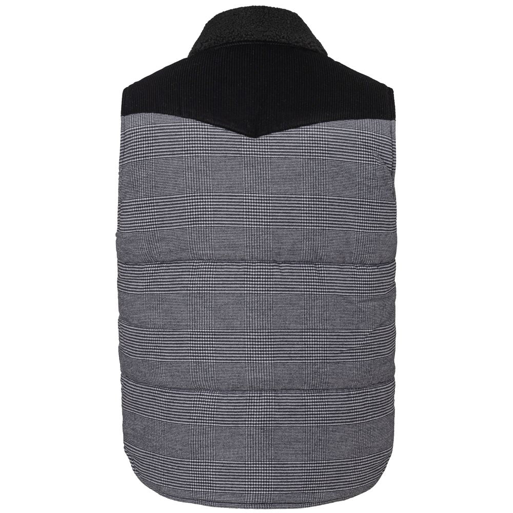 Gran Sasso Gray Cotton Sleveless Jacket