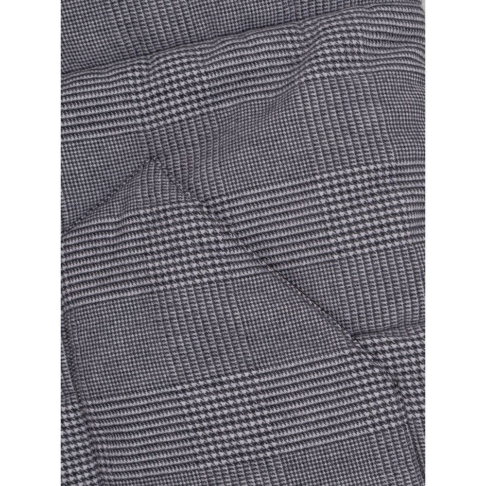 Gran Sasso Gray Cotton Sleveless Jacket
