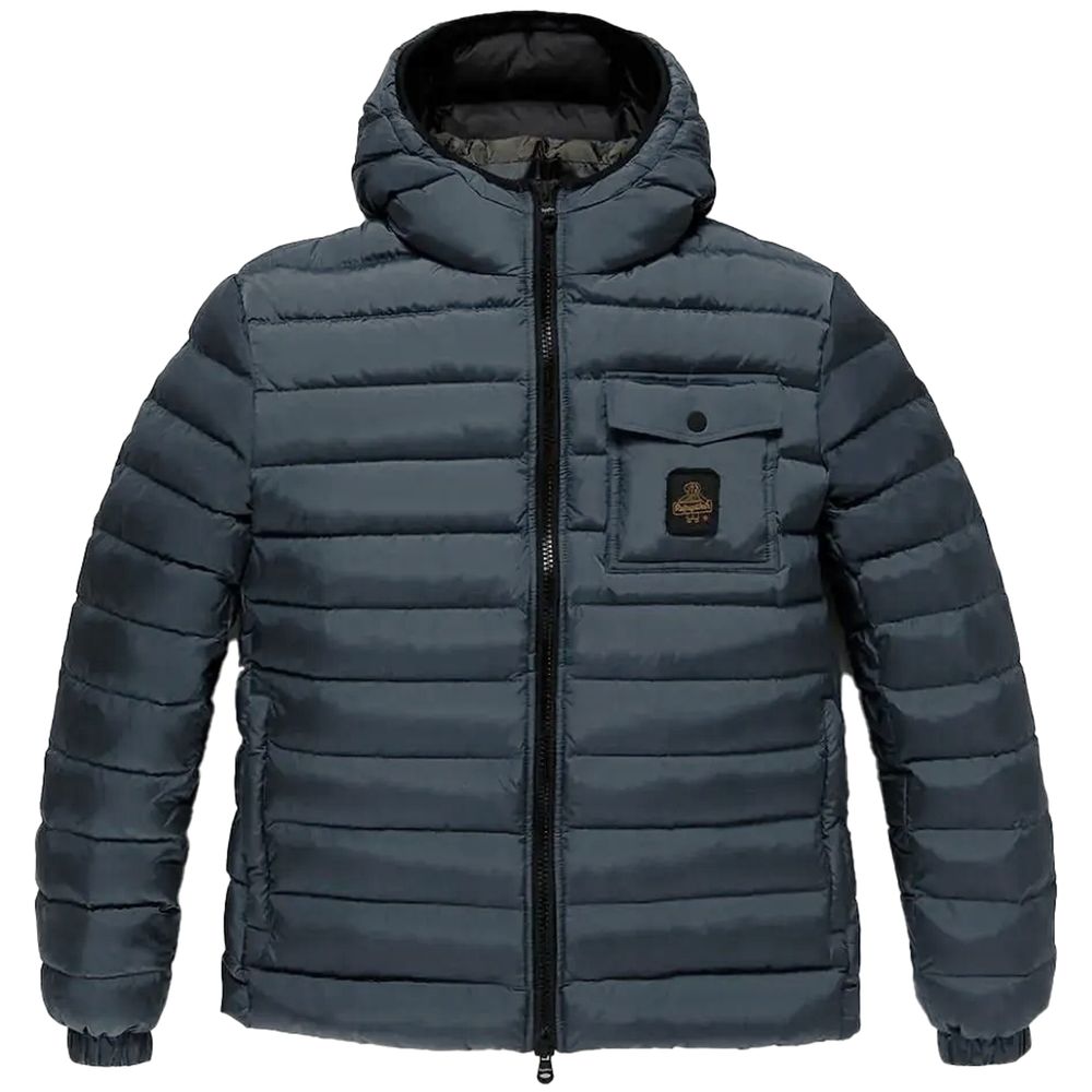 Refrigiwear Blue Nylon Men's Jacket