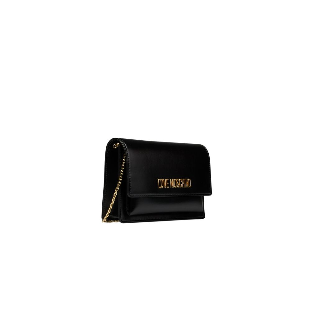 Love Moschino "Black Polyethylene Women Crossbody Bag"