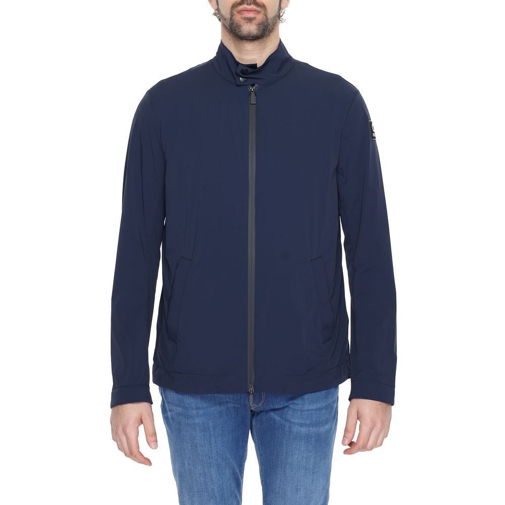 Suns Blue Nylon Jackets & Coat