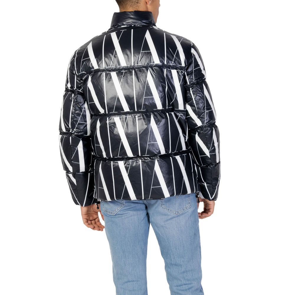Armani Exchange Jakna iz črnega poliestra