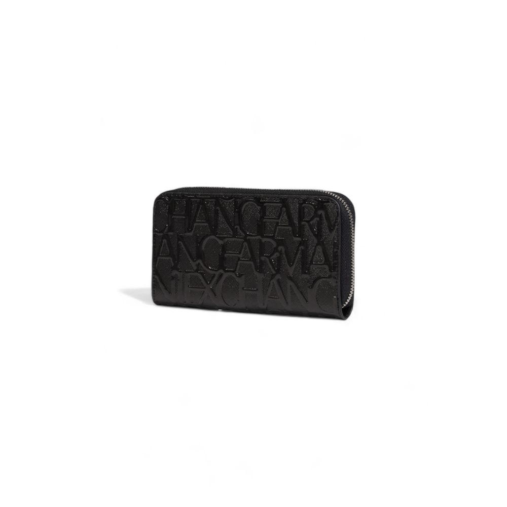 Armani Exchange Črna denarnica iz poliestra