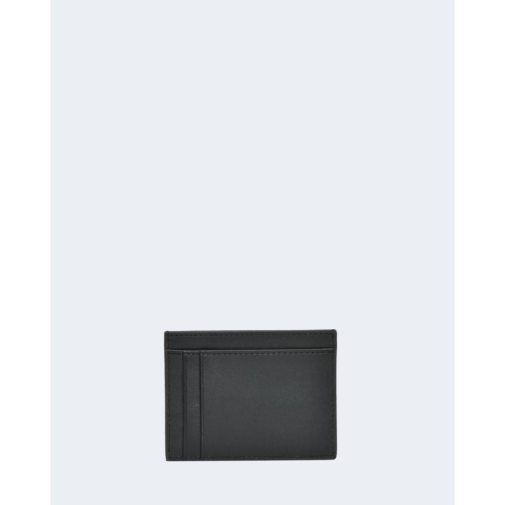 Armani Exchange Črna usnjena denarnica