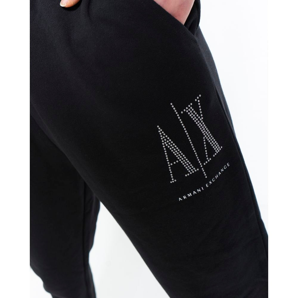 Armani Exchange Dvobarvne bombažne kavbojke in hlače