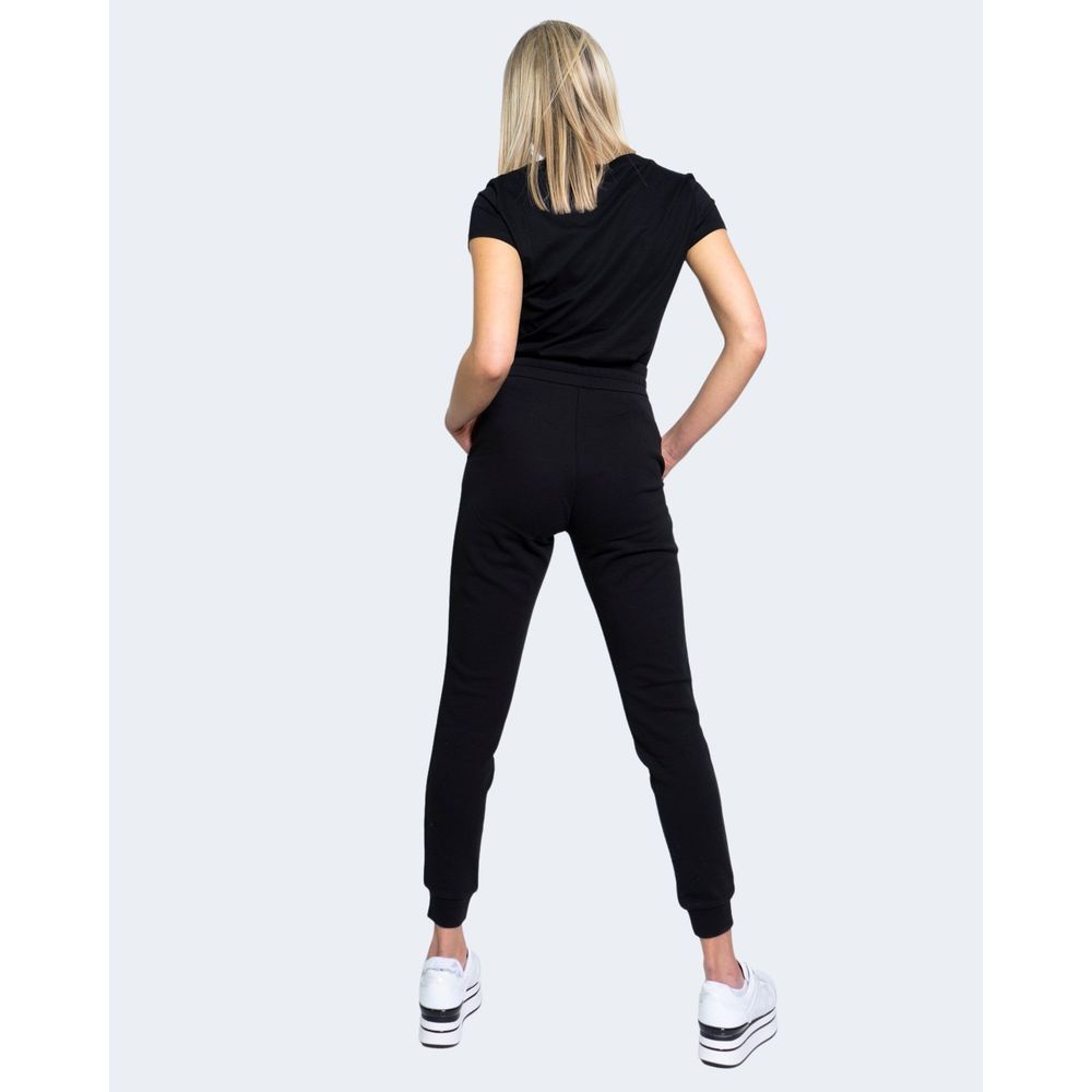 Armani Exchange Black Cotton T-Shirt