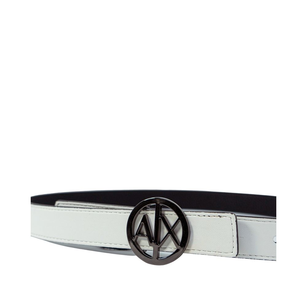 Armani Exchange Črni poliestrski pas