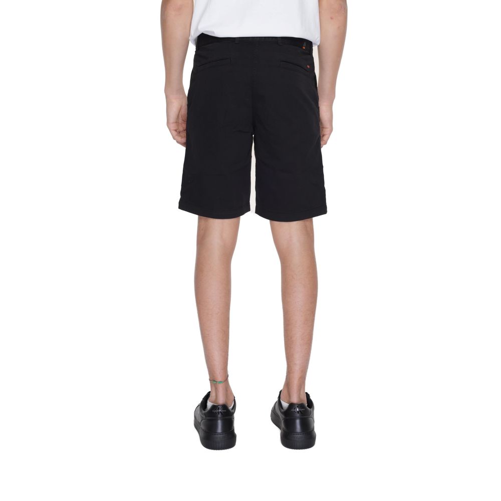 Hugo Boss Black Cotton Bermuda
