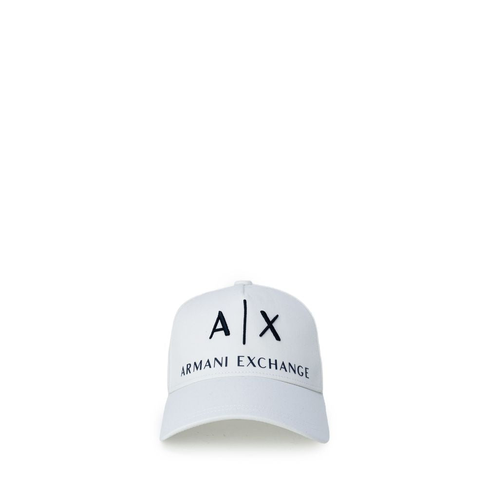 Armani Exchange Krem bombažni klobuki in kape