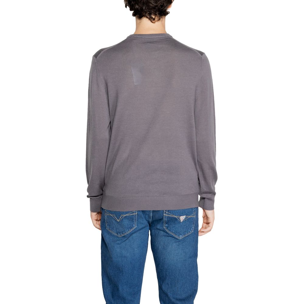 Armani Exchange Siv volneni pulover