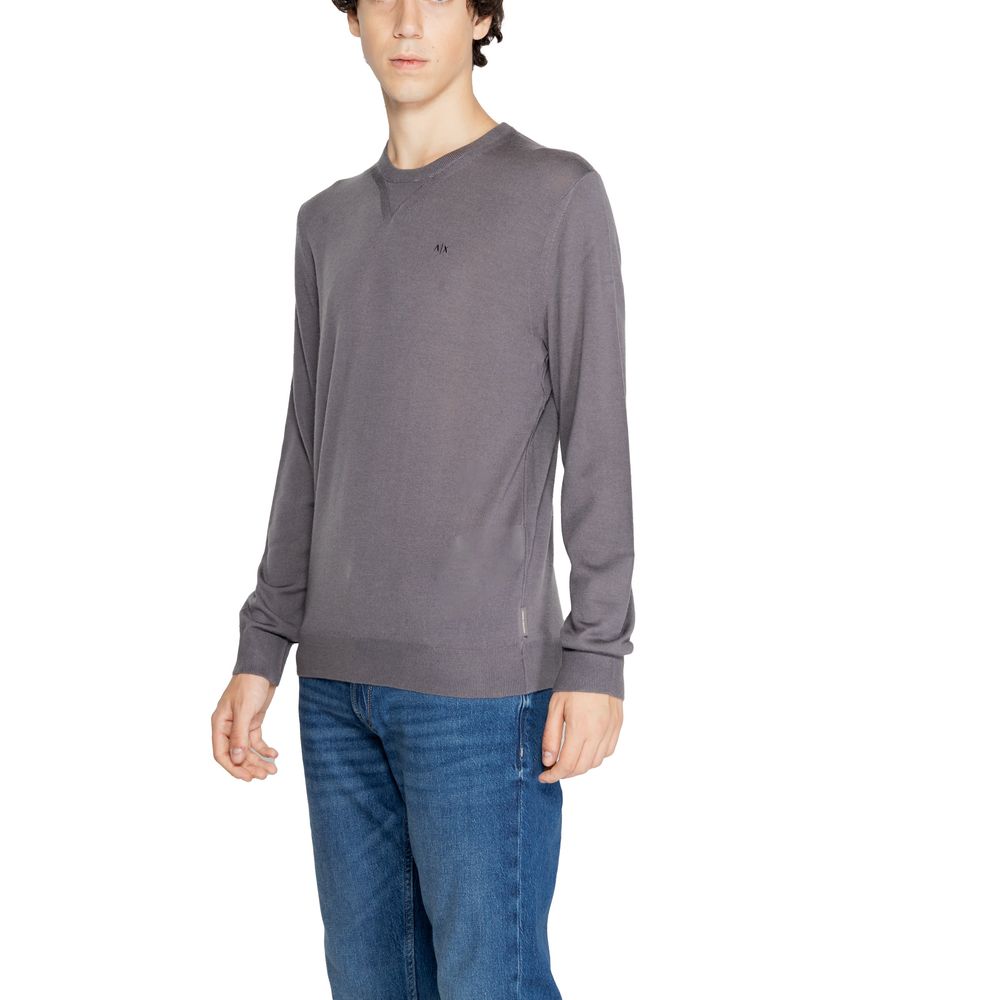 Armani Exchange Siv volneni pulover