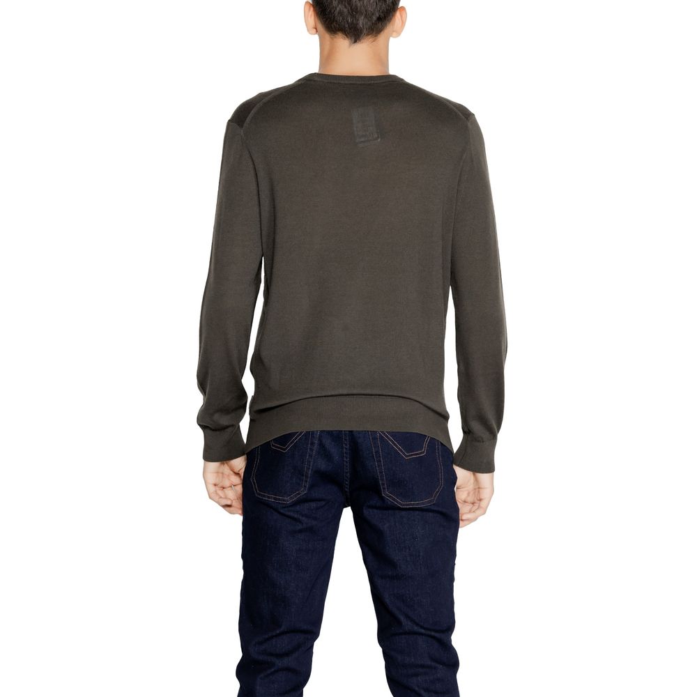 Armani Exchange Zeleni volneni pulover
