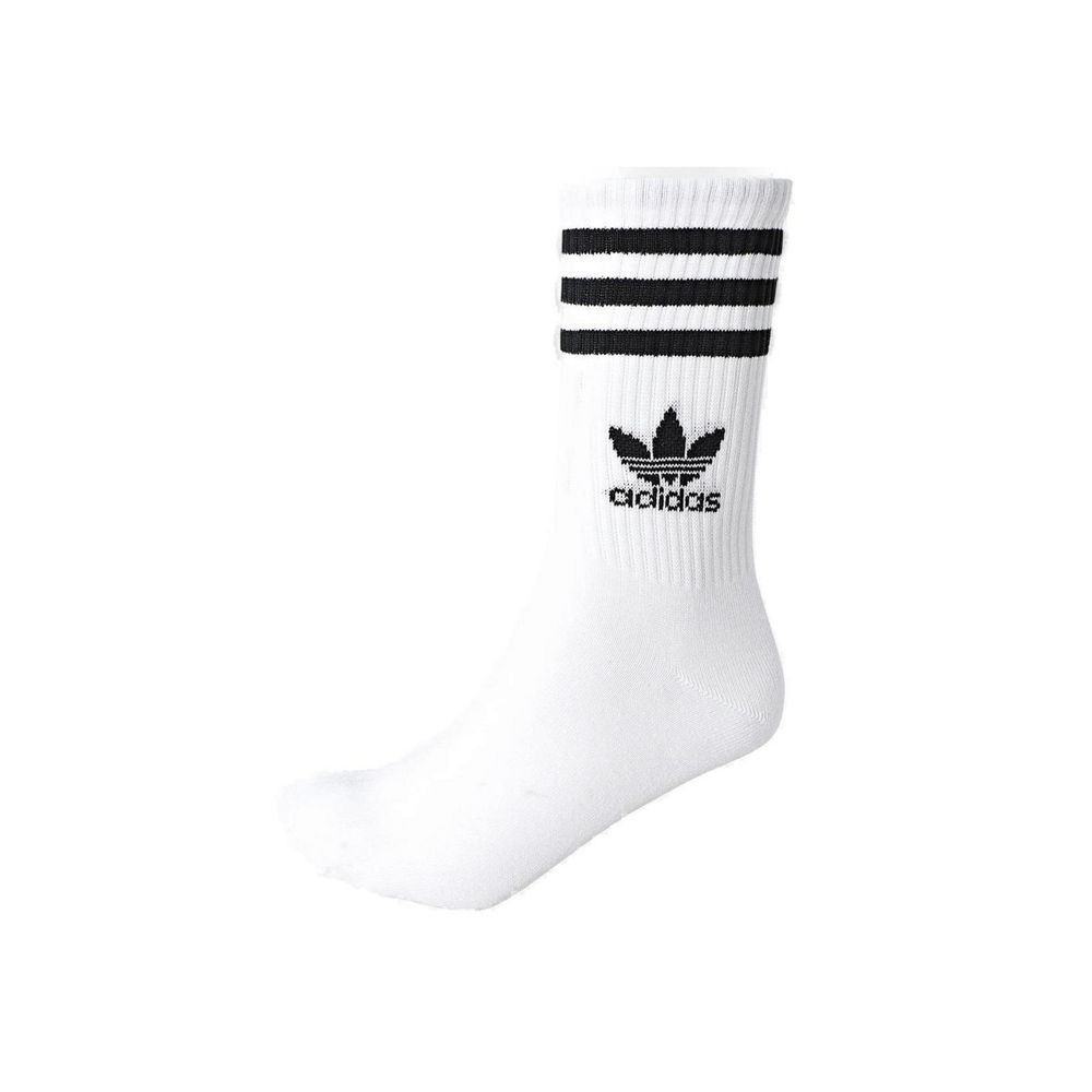 Adidas Bela bombažna nogavica