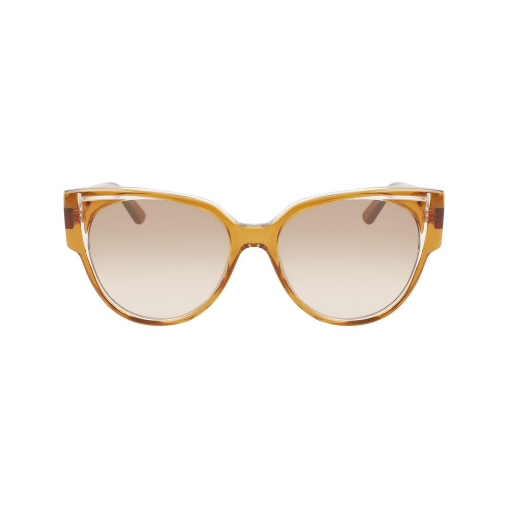 Karl Lagerfeld Brown Haircalf Sunglasses