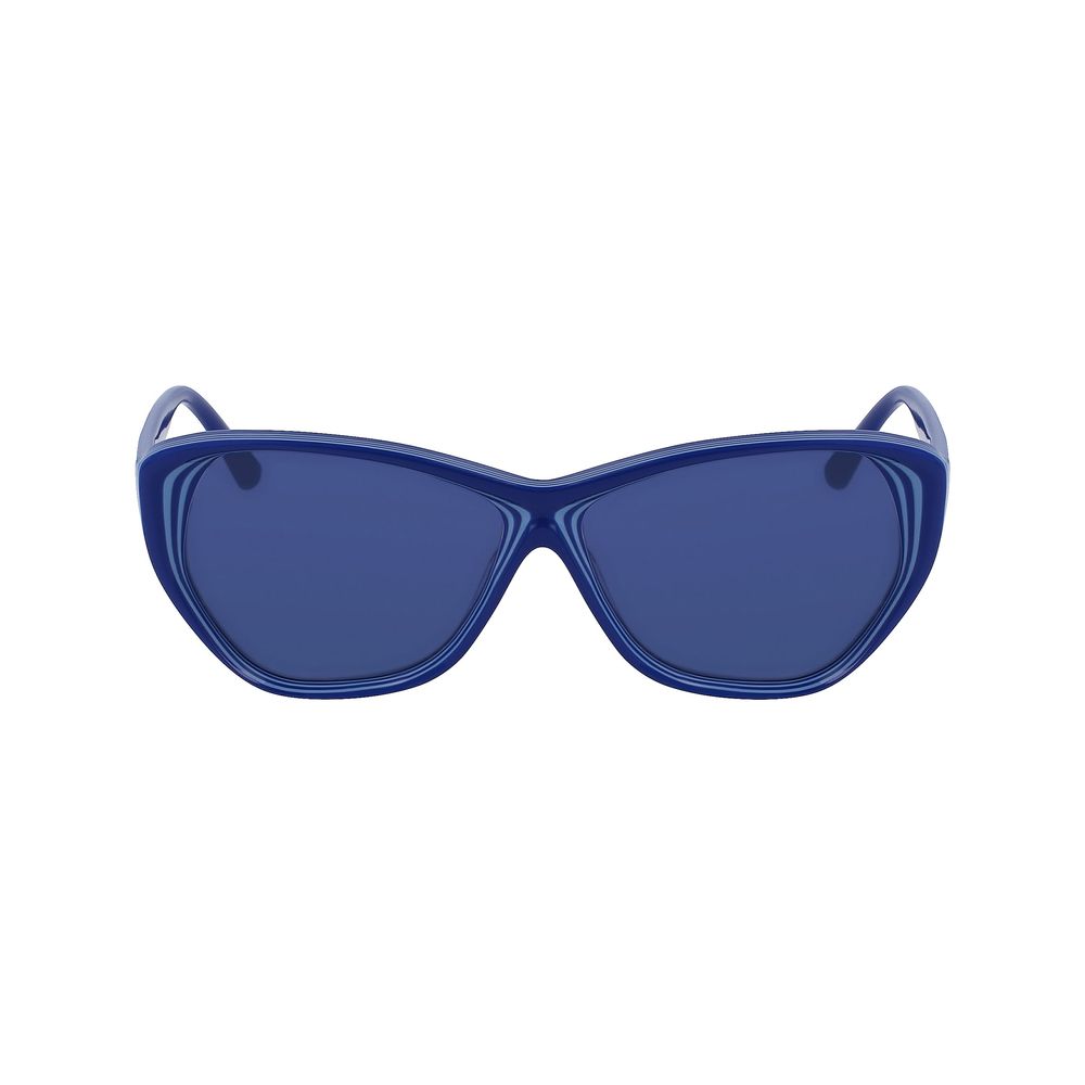 Karl Lagerfeld Blue Haircalf Sunglasses