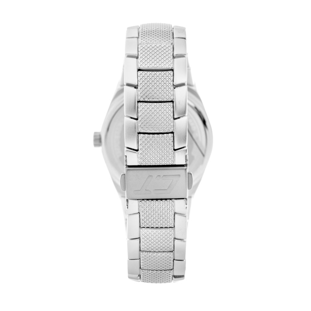 Chronotech Silver Stainless Steel Watch