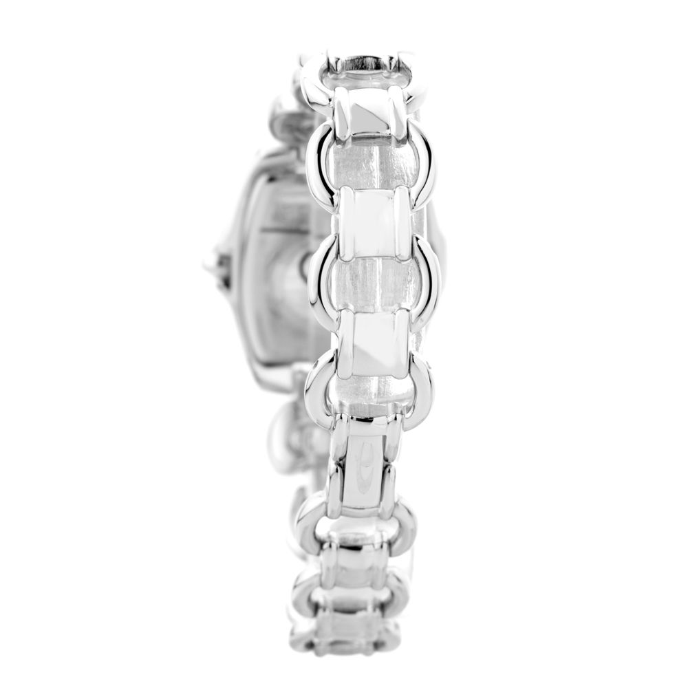 Srebrna elegantna ura iz nerjavečega jekla