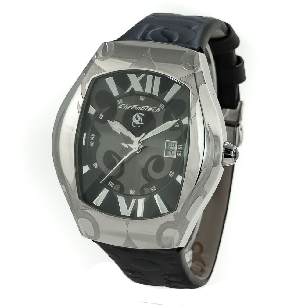 Chronotech usnjena ura Chronotech