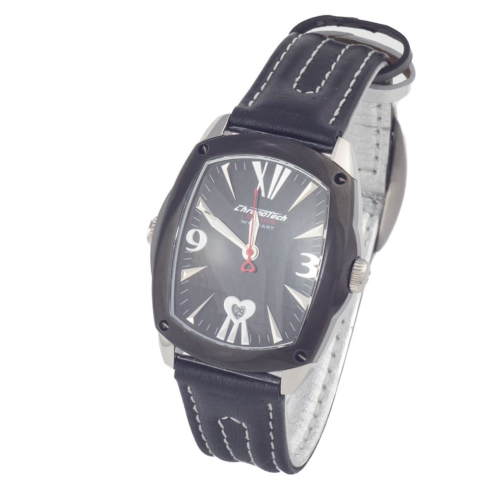 Chronotech usnjena ura Chronotech