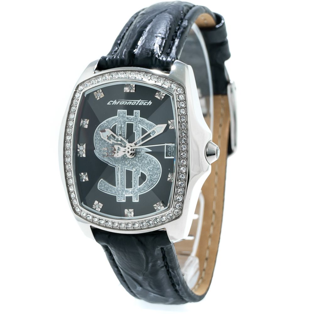 Chronotech usnjena ura Chronotech