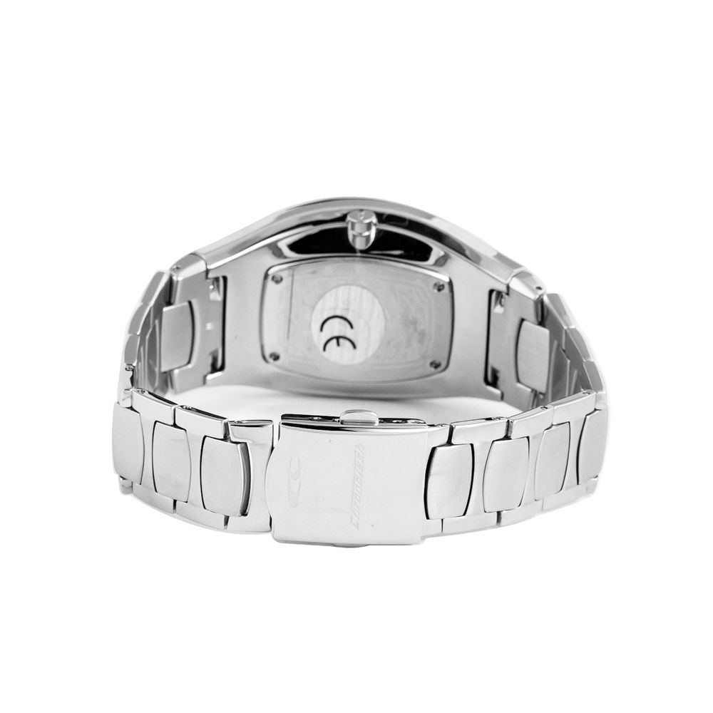 Chronotech Silver Stainless Steel Watch