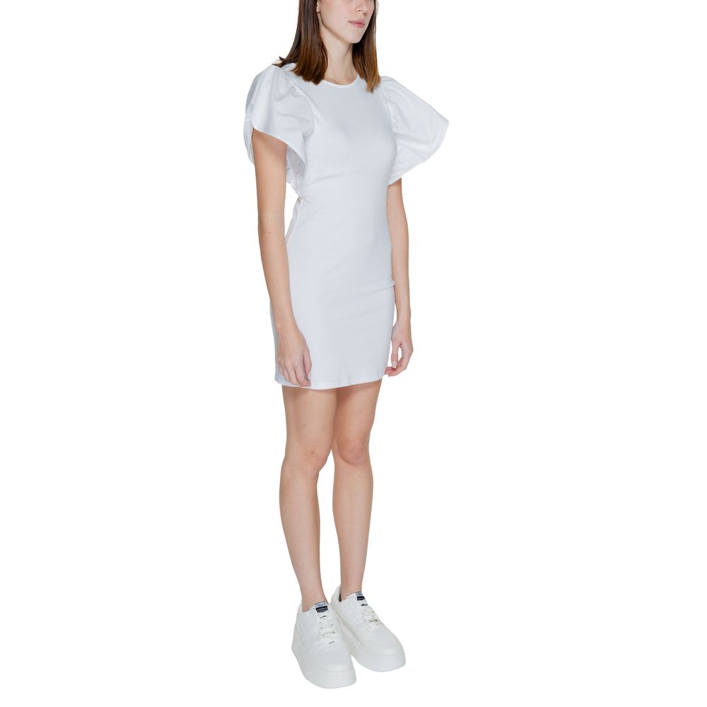 Only White Cotton Midi