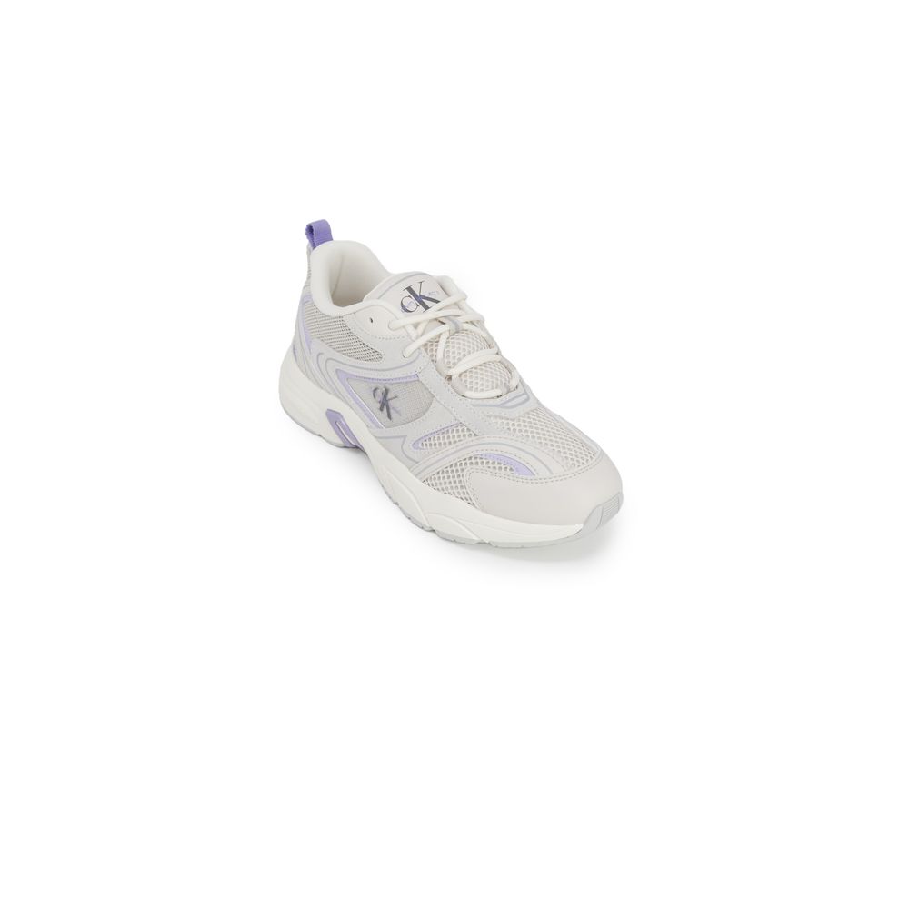 Calvin Klein Jeans Purple Leather Sneaker