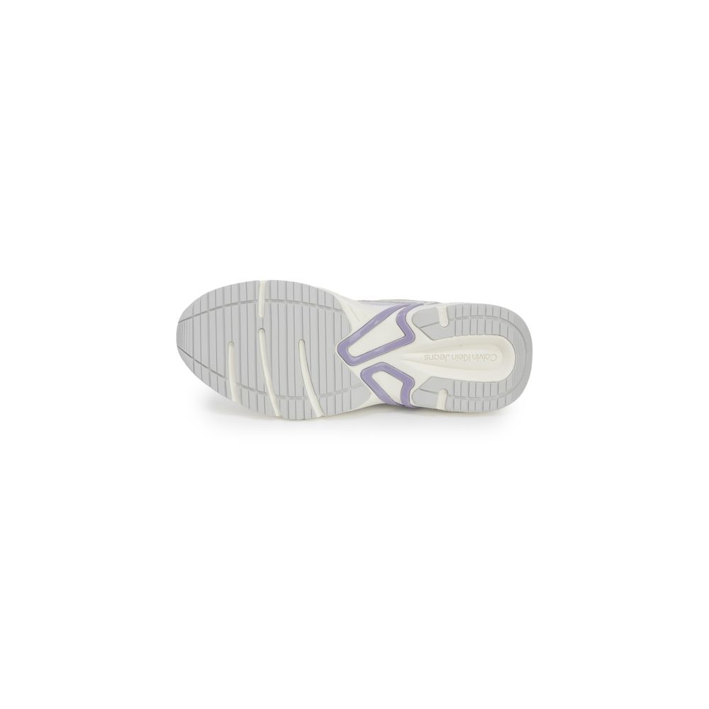 Calvin Klein Jeans Purple Leather Sneaker